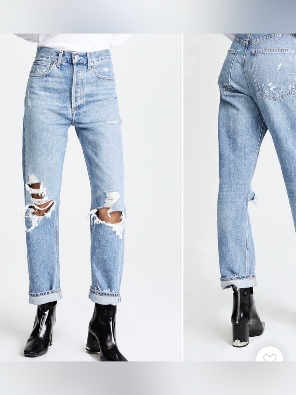 Agolde 90 pinch jeans high rise